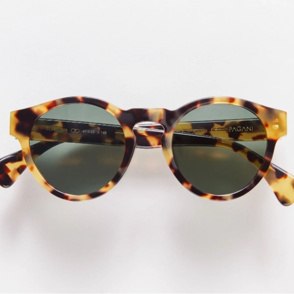 Pagani Women’s Italian Tortoise Sunglasses